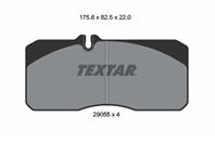 Колодки тормозные дисковые 2905503 от компании TEXTAR