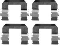 Монтажный комплект тормозных колодок