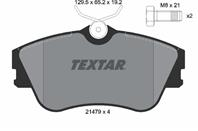 Колодки тормозные дисковые передние 2147902 от фирмы TEXTAR