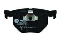 HELLA PAGID 8DB 355 013-941 Колодки тормозные BMW E90/E91/E60/E61/E70/E71 задние