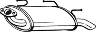 145-611 глушитель задняя часть. nissan almera 1.5i/1.8i 16v 01-02 sedan