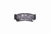Колодки тормозные дисковые задние 8DB355013081 от компании HELLA