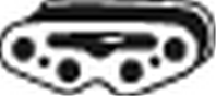 255-092 крепление глушителя. fiat bravo/brava 1.9td/punto 1.1-1.7td 93.