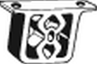 255-219 крепление глушителя. mini cooper/one 1.4i/1.6i/1.4d 00-06