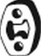 255-047 крепление глушителя. ford seat vw 1.0/1.4-1.9td 89.