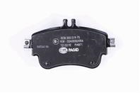 Колодки тормозные дисковые передние 8DB355019751 от производителя HELLA