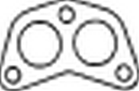 256-127 прокладка приемной трубы. skoda octavia 1.6i 96-04