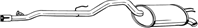 Глушитель выхлопных газов ty? RENAULT TWINGO HATCHBACK 1.2 16V 01.01-