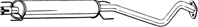 284-339 глушитель средняя часть. opel zafira 1.6i/1.8i 16v 99.