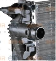 8mk 376 753-491_радиатор системы охлаждения! audi