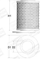 Фильтр масляный. mg mgb 1.8 66-80