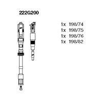 Br-222g200_к-кт проводов! audi a3  vw golf vi/bor