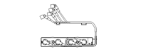 BR-281/100_к-кт проводов! BMW E36 1.8 93&gt