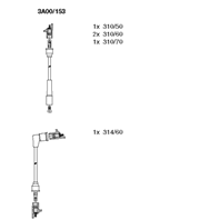 ПРОВОДА В/В 3A00153