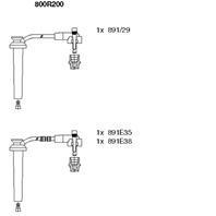 BR-800R200_к-кт проводов! правый 3 провода Ford M