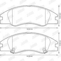 Колодки тормозные дисковые