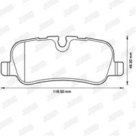Комплект тормозных колодок