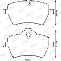 Комплект тормозных колодок