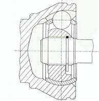 24568_ШРУС внутренний к-кт! VW T5 2.5TDi 03&gt