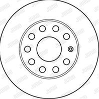 Диск тормозной (к-т 2 диска цена за 1шт.)