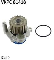 SKF VKPC 81418 Насос сист.охл.VW GOLF V/PASSAT B6/CADDY/T5 1.9TD 03-