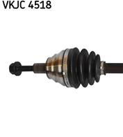 Полуось napedowa передн. l 564mm vw tiguan 2.0d 09.07-