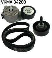 Комплект поликлинового ремня