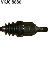 Привод в сборе OPEL CORSA D 1.2 06- прав.
