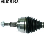 VKJC5198_привод передний левый! VW Multivan Mk V (7HM  7HN  7HF  7EF  7EM  7EN)