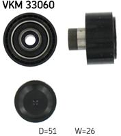 VKM33060_ролик обводной! Citroen C3/Xsara  Peugeot 307 1.4HDi/1.6HDi 01&gt