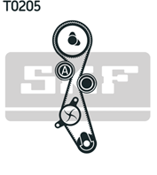 Комплект ГРМ FORD/CITROEN C-MAX/FOCUS/C4/5/8/DS4/5/JUMPY 2.0/2.2 2006=&gt (2 ролика + ремень 116з.)