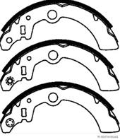 Колодки тормозные барабанные /комплект 4 шт/ Колодки тормозные барабанные /комплект 4 шт/