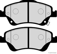 Zestaw klockow hamulcowych, hamulce tarczowe