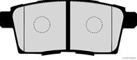 Комплект тормозных колодок, MAZDA CX-7 (ER) 2.2 MZR-CD
