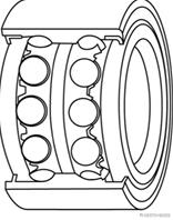Подшипник ступицы колеса  комплект Подшипник ступицы колеса  комплект