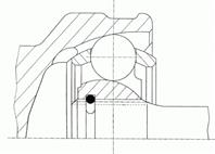 304335_ШРУС наружный! Audi A4 1.6-3.2i/1.8T/2.0-3.0TDi 04&gt