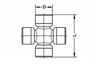 GKN U728/4 Крестовина MB