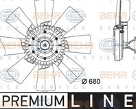 Вентилятор радиатора (behr)