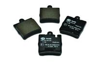 HELLA PAGID (T1152) 8DB355008451 Колодки тормозные MERCEDES W203 00&gt/A208/A209 CLK задние