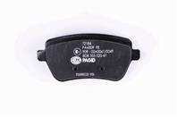 Колодки тормозные MERCEDES W222 13- задние L 116.2мм