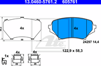 Brake pads