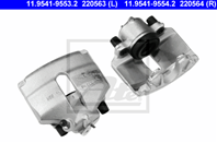 Торм.суппорт пер. L