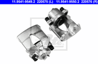 11.9541-9549.2_[1J0615123A] !суппорт торм. пер. л. Audi A2/A3  VW Bora  Skoda O