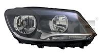 Фара левая эл.+моторчик H7/H15 Caddy 10- TYC