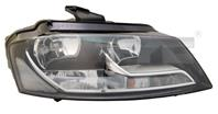 Фара под корректор AUDI A3 09-12 RH TYC