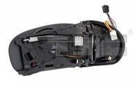 Mb11-108-3el зеркало левое 00-04 автосклад. элек.+подогр.+памят без кож. 13 pin-
