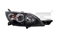 Фара под корректор MAZDA 3 03-08 RH HB TYC