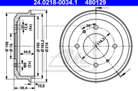 Барабан тормозной