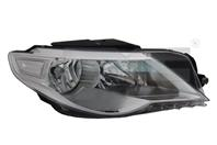 Фара правая эл.+ мотор. A-type H7/H7/H7 08-10 TYC