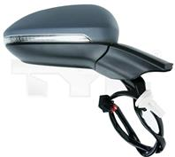 Vw07-108-1el зеркало левое эл. с обогр. диод. повт-ль 6pin грунт